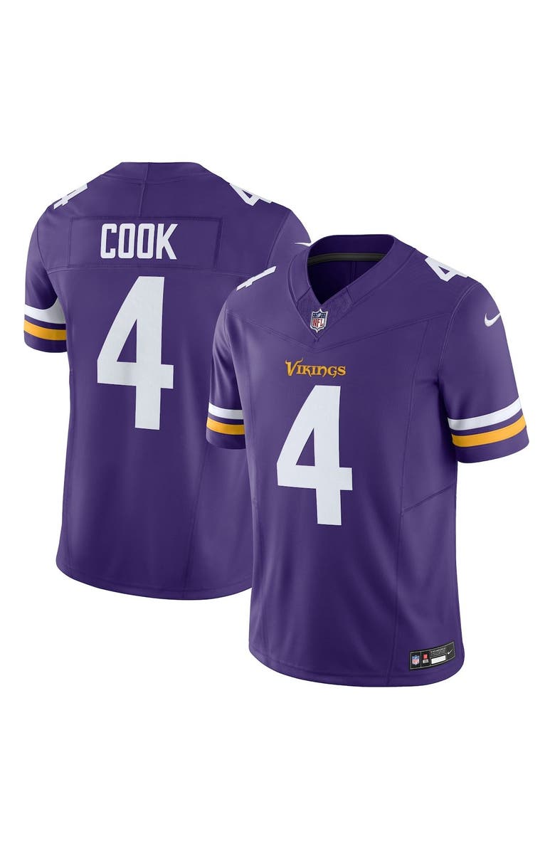 Nike Men's Nike Dalvin Cook Purple Minnesota Vikings Vapor F.U.S.E. Limited Jersey, Main, color, 