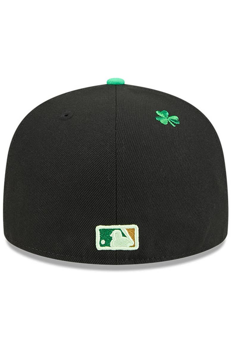 New Era Men's New Era  Black Philadelphia Phillies 2026 St. Patrick's Day 59FIFTY Fitted Hat, Alternate, color, Black