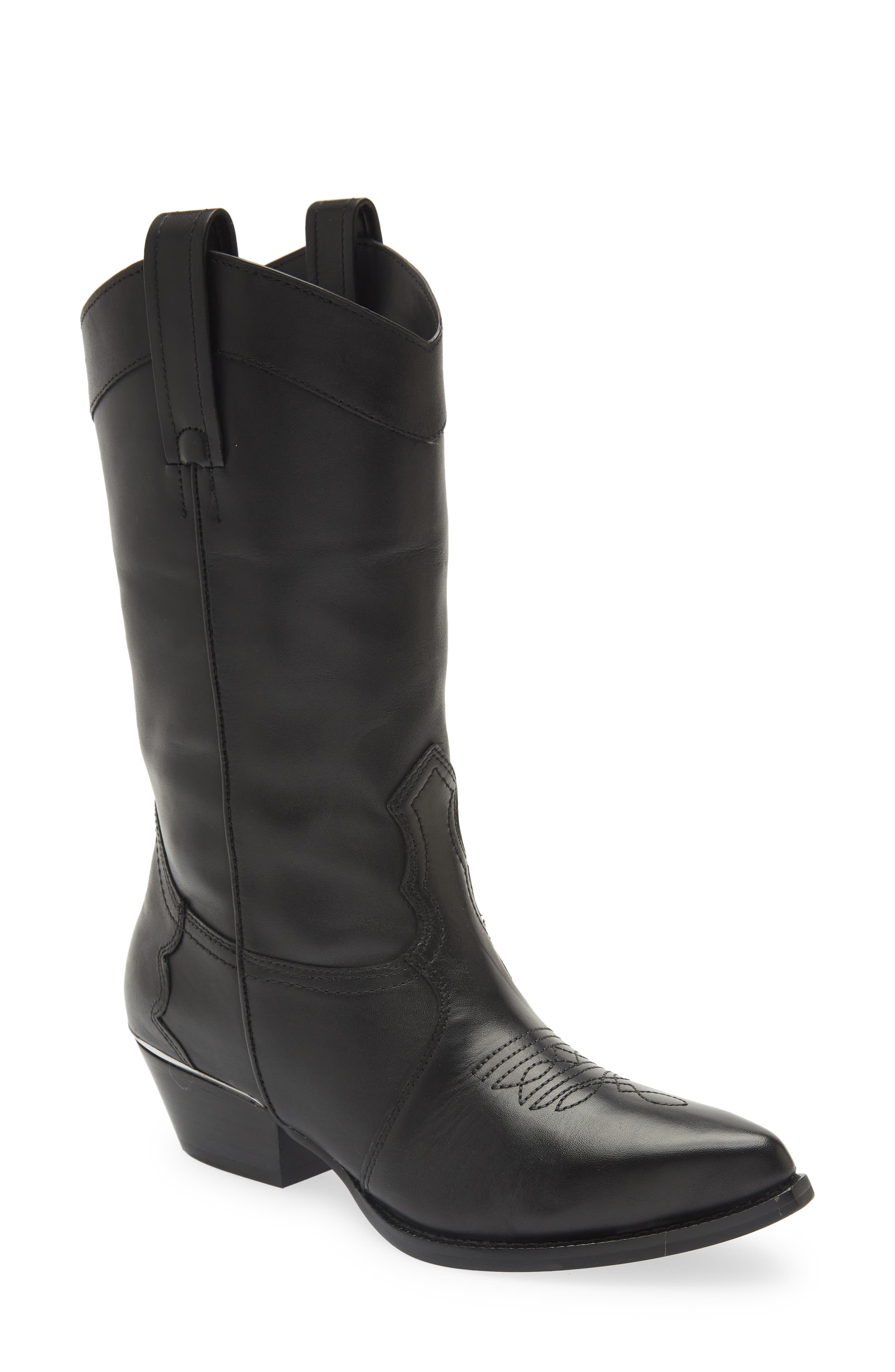DKNY Laila Western Boot, Main, color, 
