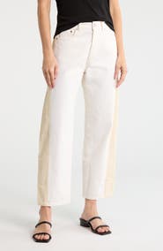 Madewell Pieced Barrel Leg Jeans