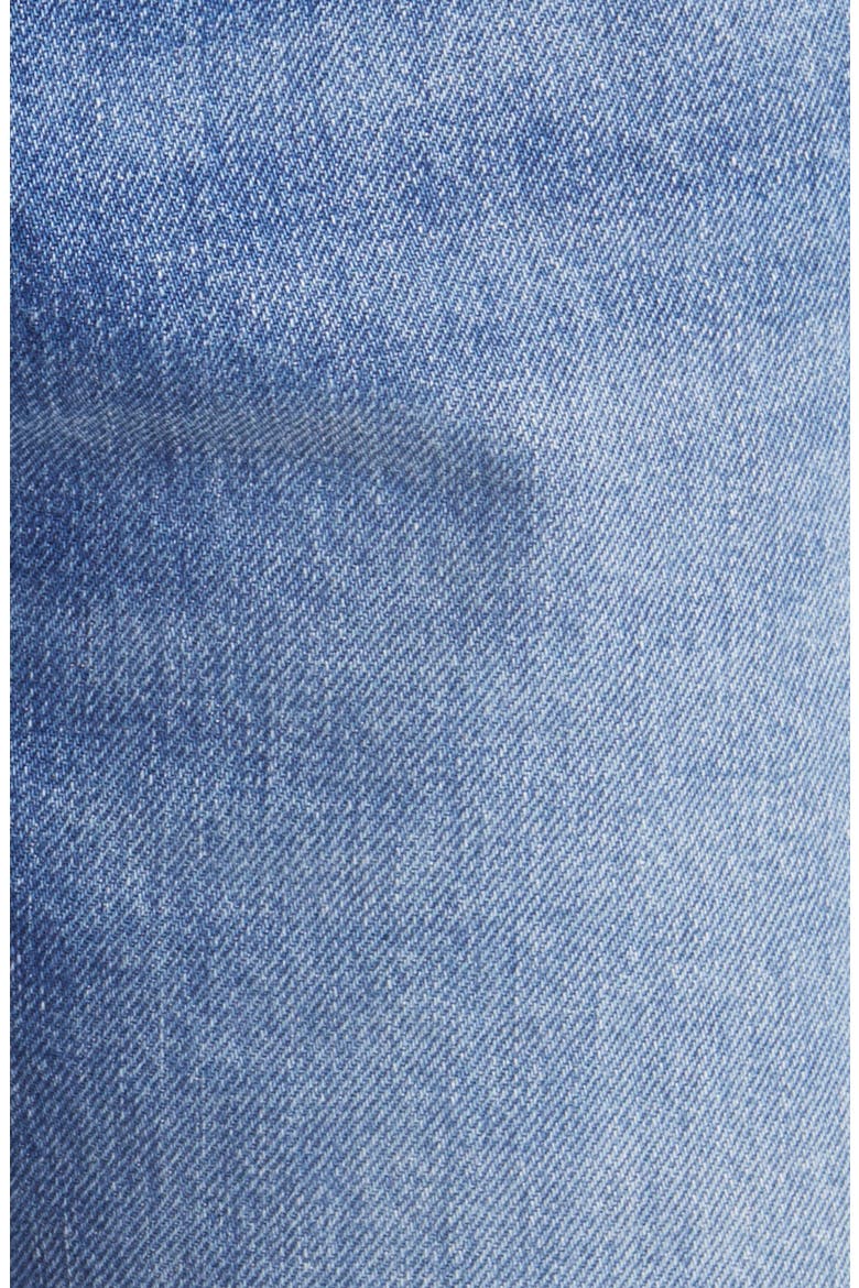 High Waist Denim Bermuda Shorts, Alternate, color, DEL AMO