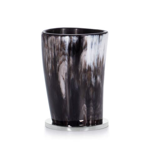 Tusk Dark Brush Holder - Nickel