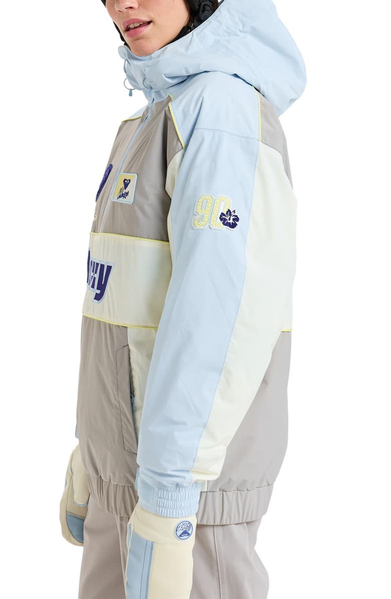 Roxy Chloe Kim Anorak, Alternate, color, Ash