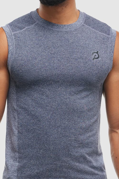 Peloton Seamless Muscle Tank In Deep Navy