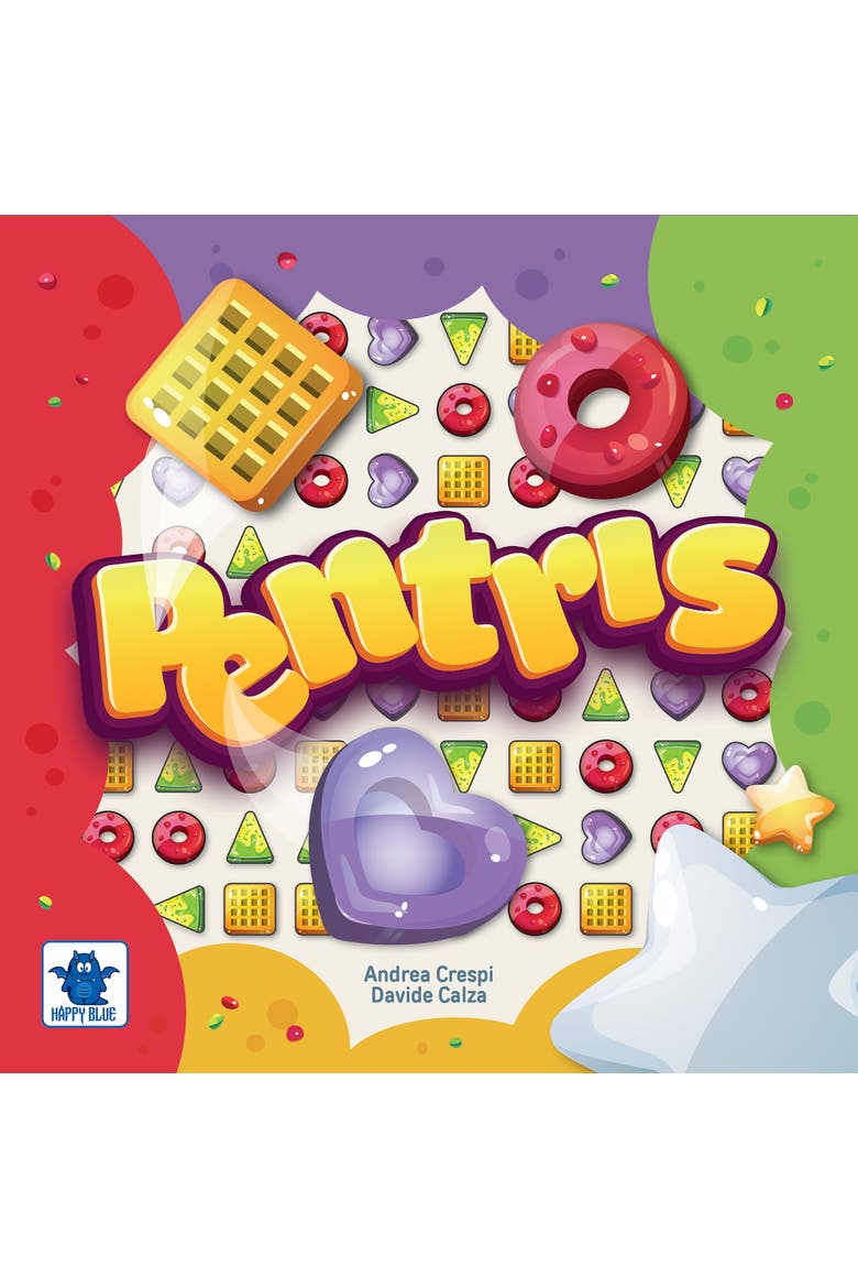 Pentris Abstract Strategy Board Game, Main, color, Multicolored