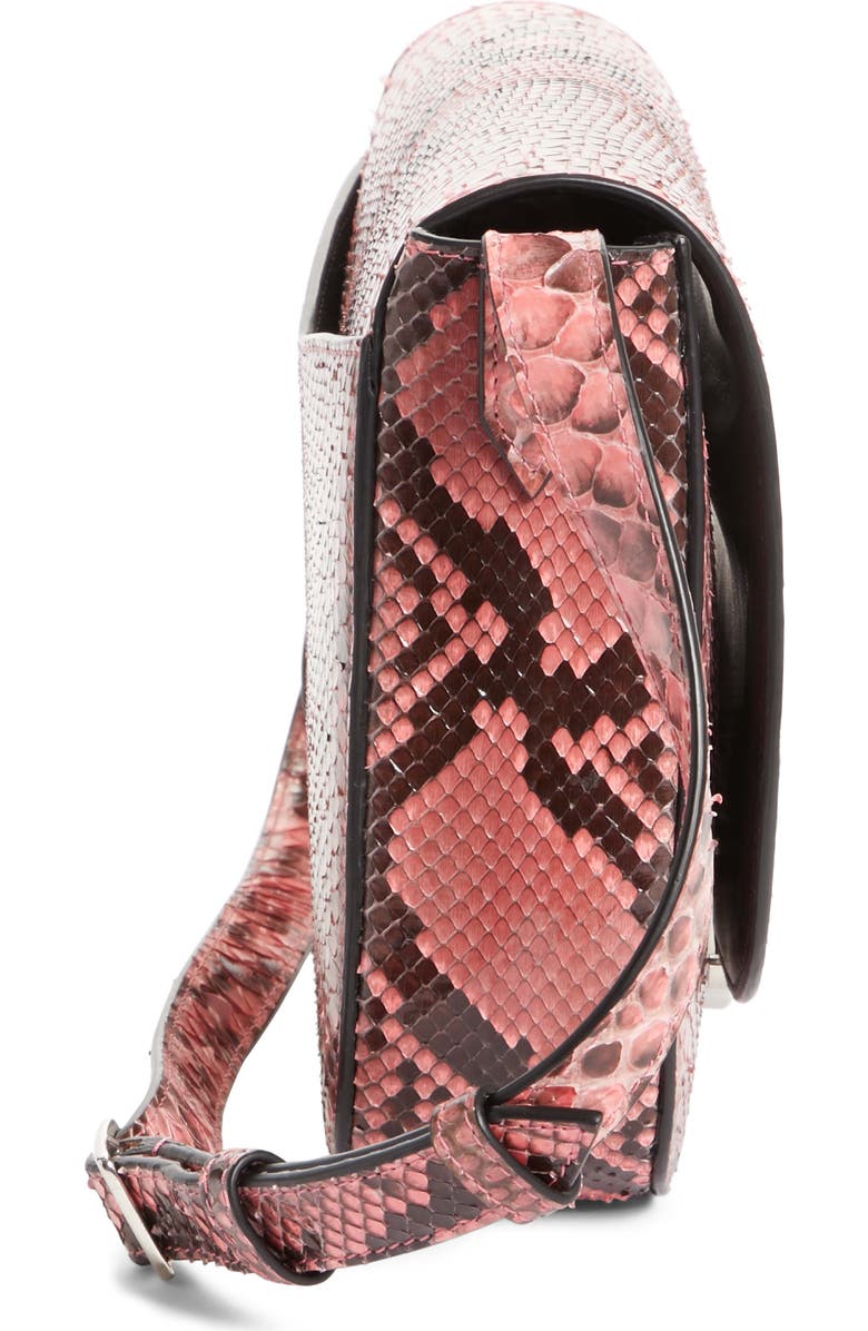 CALVIN KLEIN 205 W395NYC Genuine Python Shoulder Bag, Alternate, color,