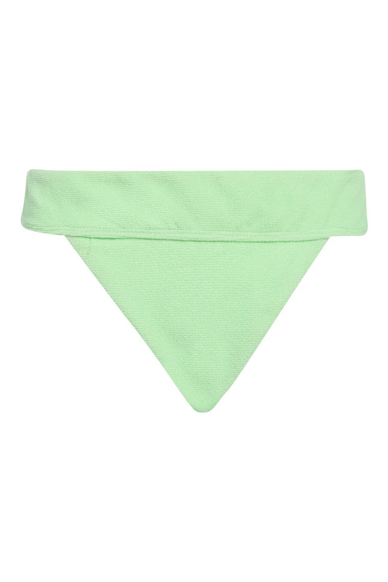 Sydney High Waist Bikini Bottoms, Alternate, color, PARADISE GREEN