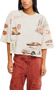 Free People Mountain View Graphic T-Shirt