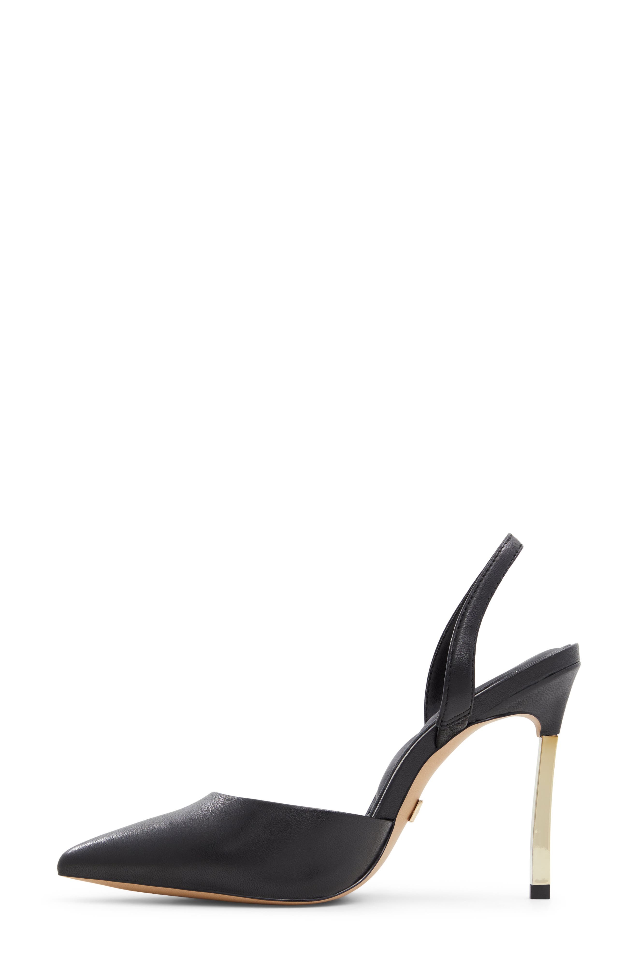 ALDO Shimmy Pointed Toe Slingback Pump, Alternate, color, 