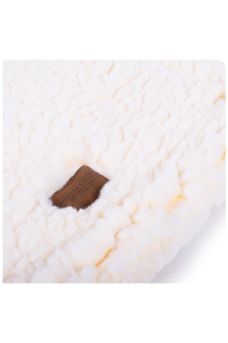 High Pile Fleece Comfort Cushion, Alternate, color, NATURAL