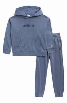 Kids' Tonal Washed Hoodie and Joggers Set