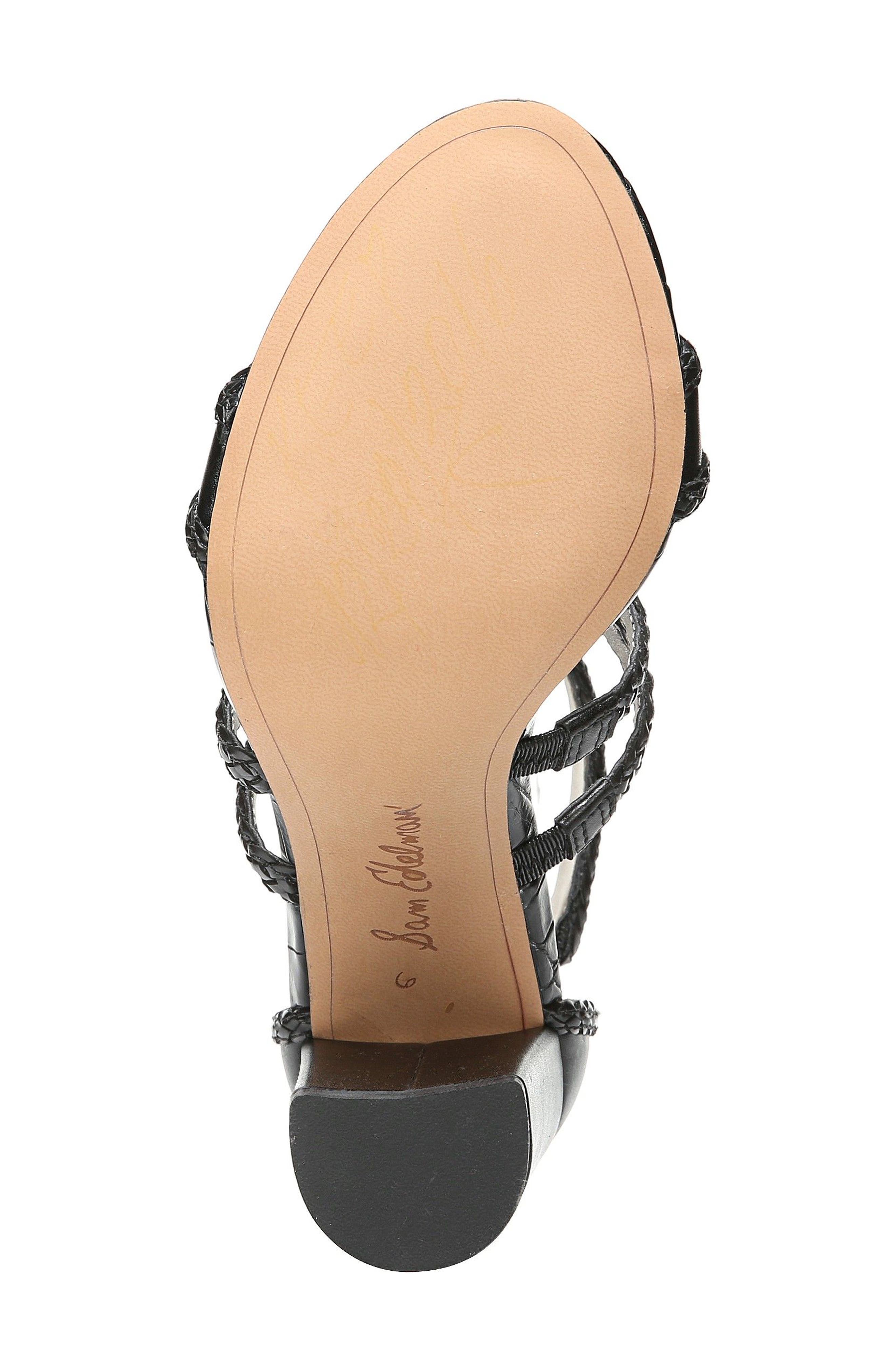 Sam Edelman Yordana Woven T-Strap Sandal, Alternate, color, 