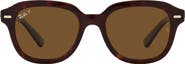 Ray-Ban Erik 53mm Polarized Square Sunglasses