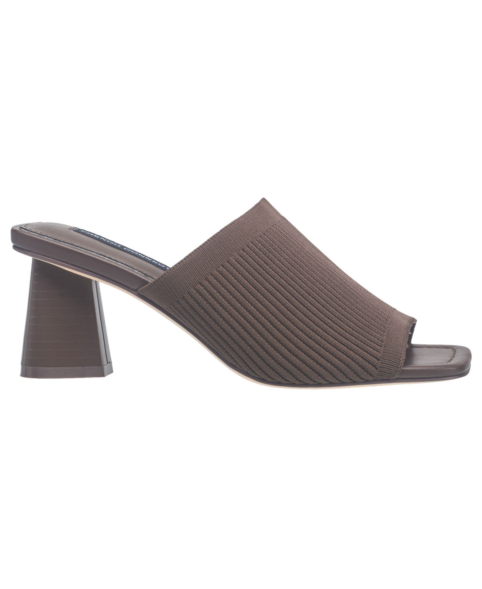 Styles Knit Stretch Mule, Alternate, color, CHOCOLATE