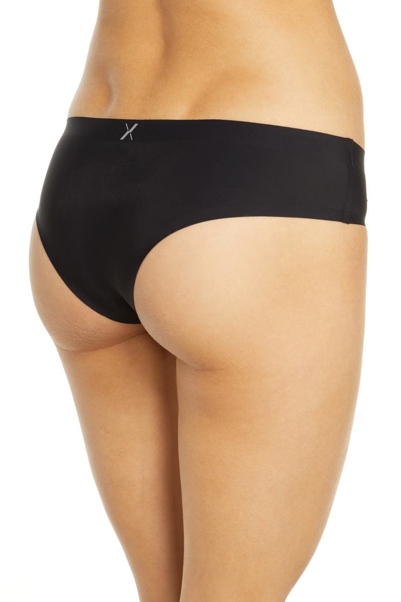 Essential Cheeky Panties, Alternate, color, BLACK