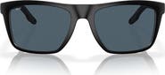 Costa Del Mar 55mm Polarized Rectangular Sunglasses