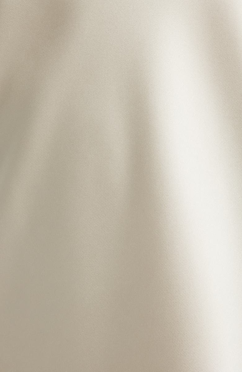 MANGO Luis Two-Tone Satin Slipdress, Alternate, color, Ecru