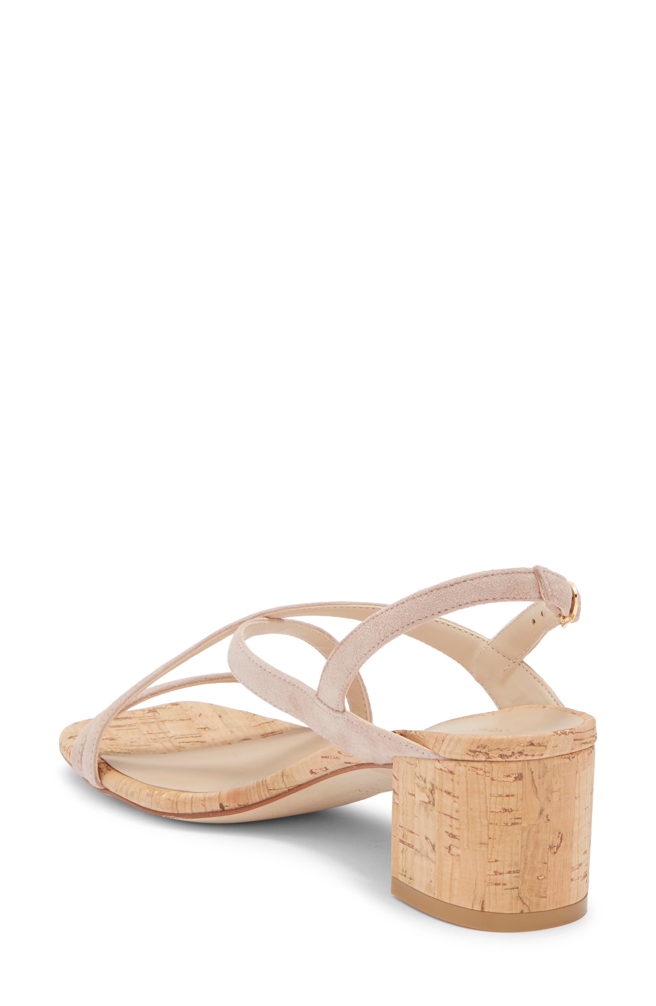 Stuart Weitzman Oasis 50 Block Heel Sandal, Alternate, color, Dolce