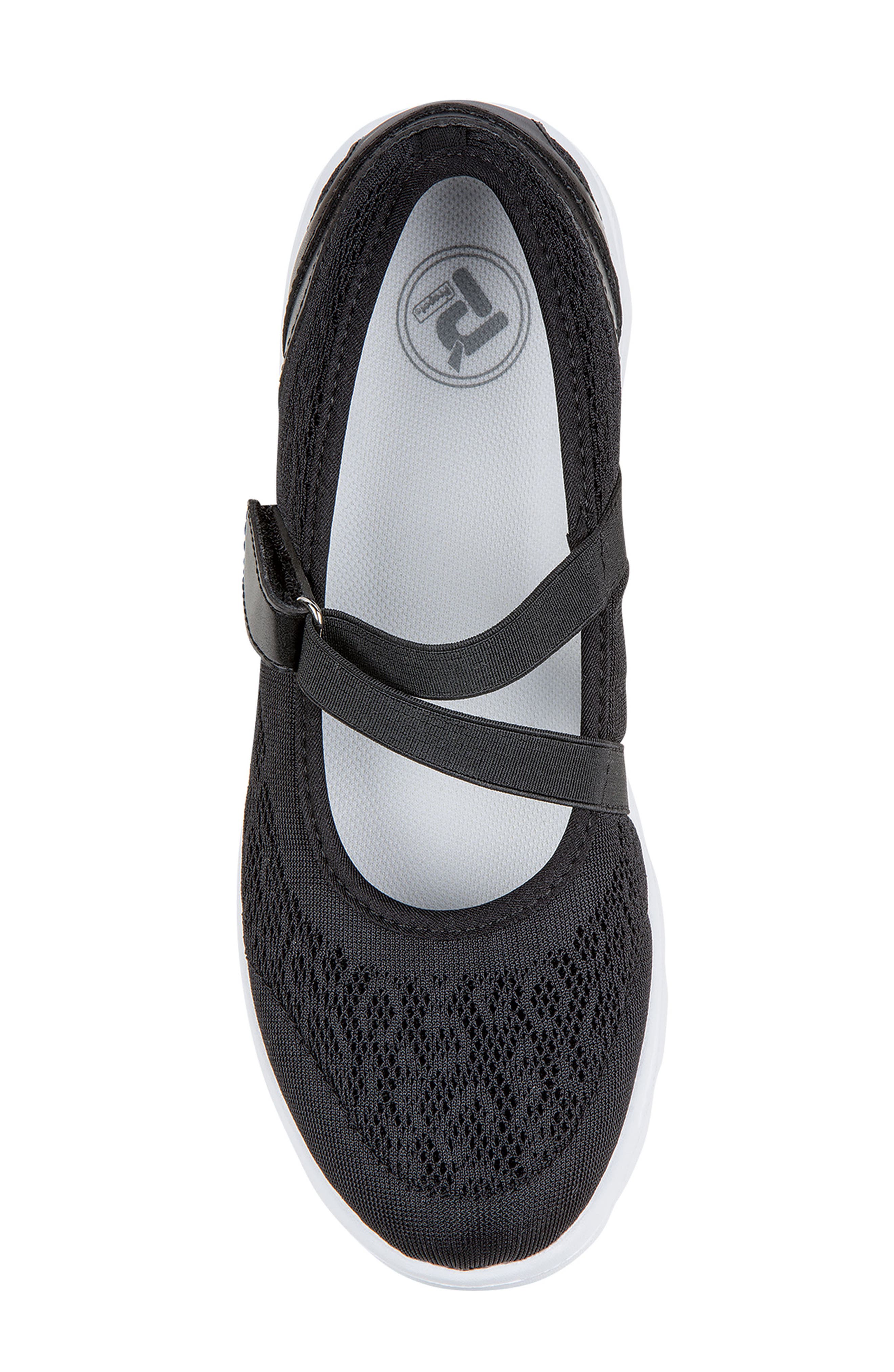 Propét TravelActiv Mary Jane Sneaker, Alternate, color, Black Fabric