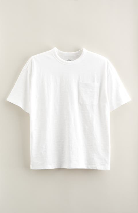 Kids' Core Slub Cotton Pocket T-Shirt (Big Kid)