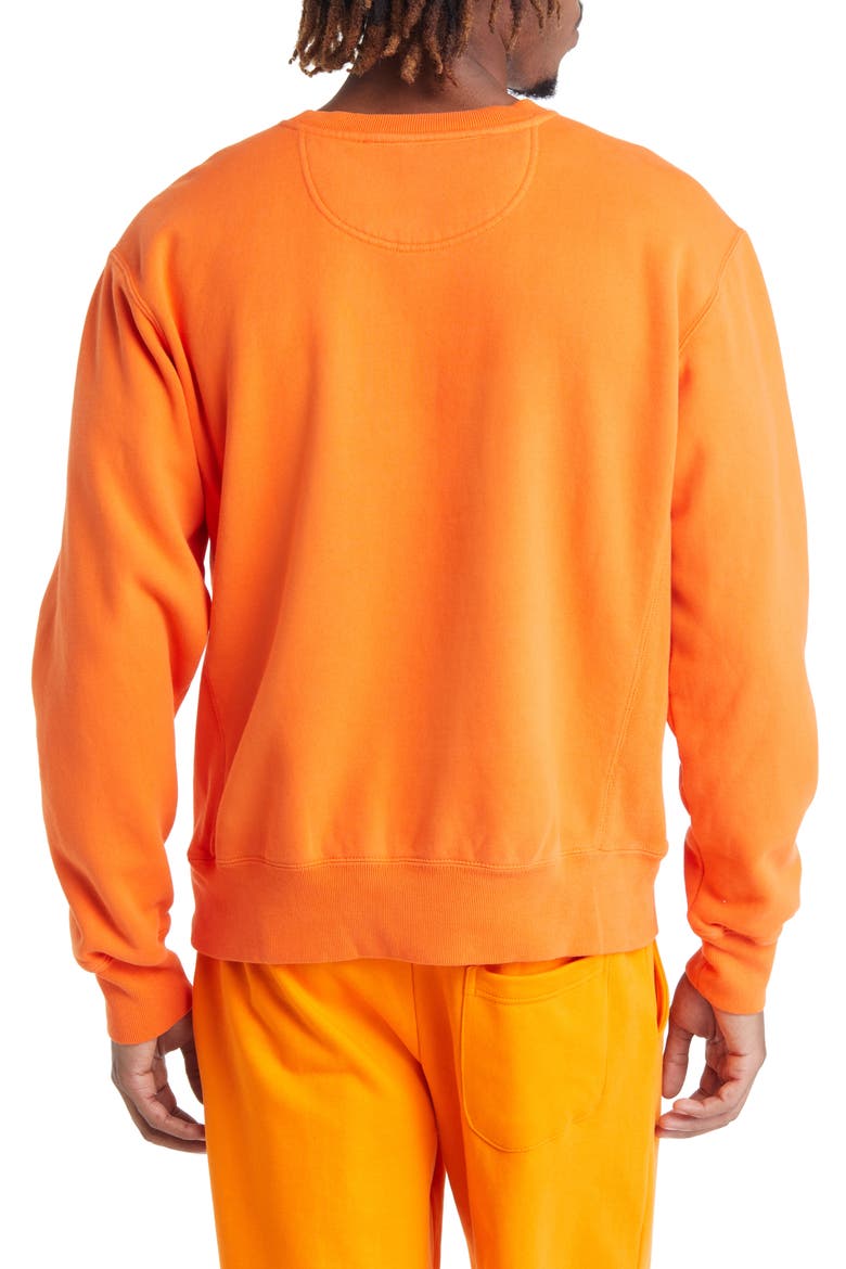 Home Graphic Crewneck Sweatshirt, Alternate, color, ORANGE