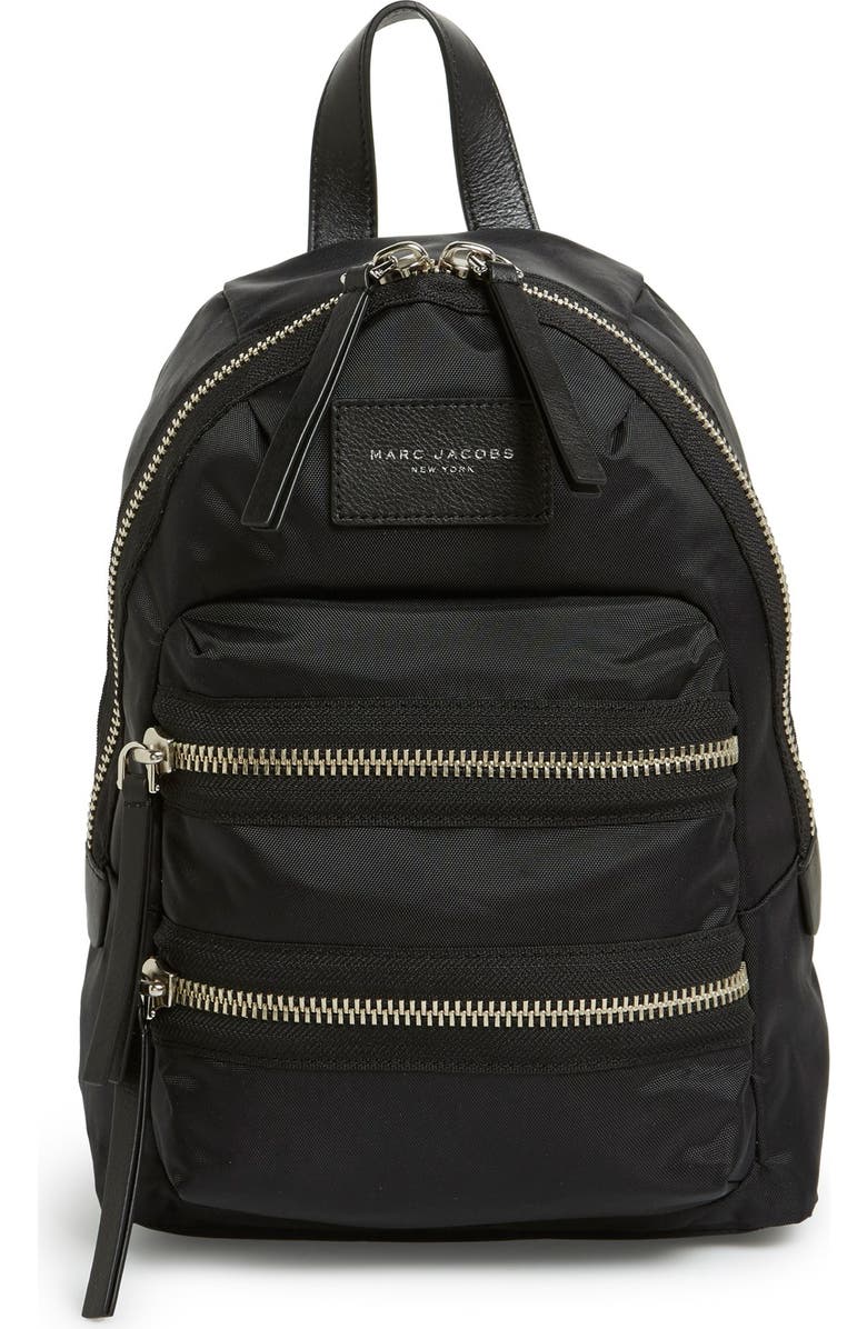 Marc Jacobs 'Mini Biker' Nylon Backpack, Main, color,