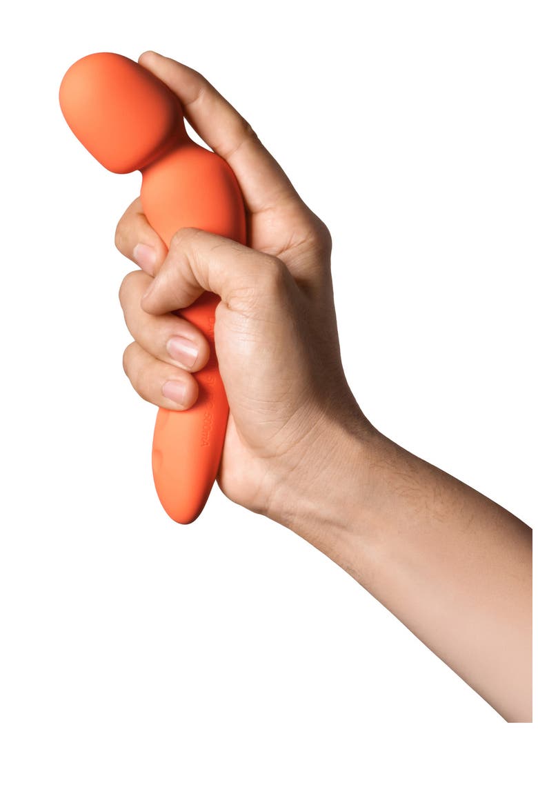 Min External Wand Vibrator, Alternate, color, PAPAYA