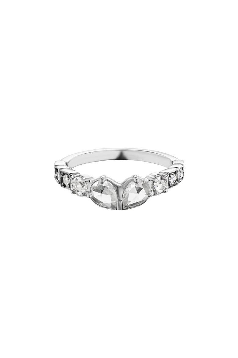 Petit Sacred Band Ring, Main, color, WHITE GOLD/ DIAMOND