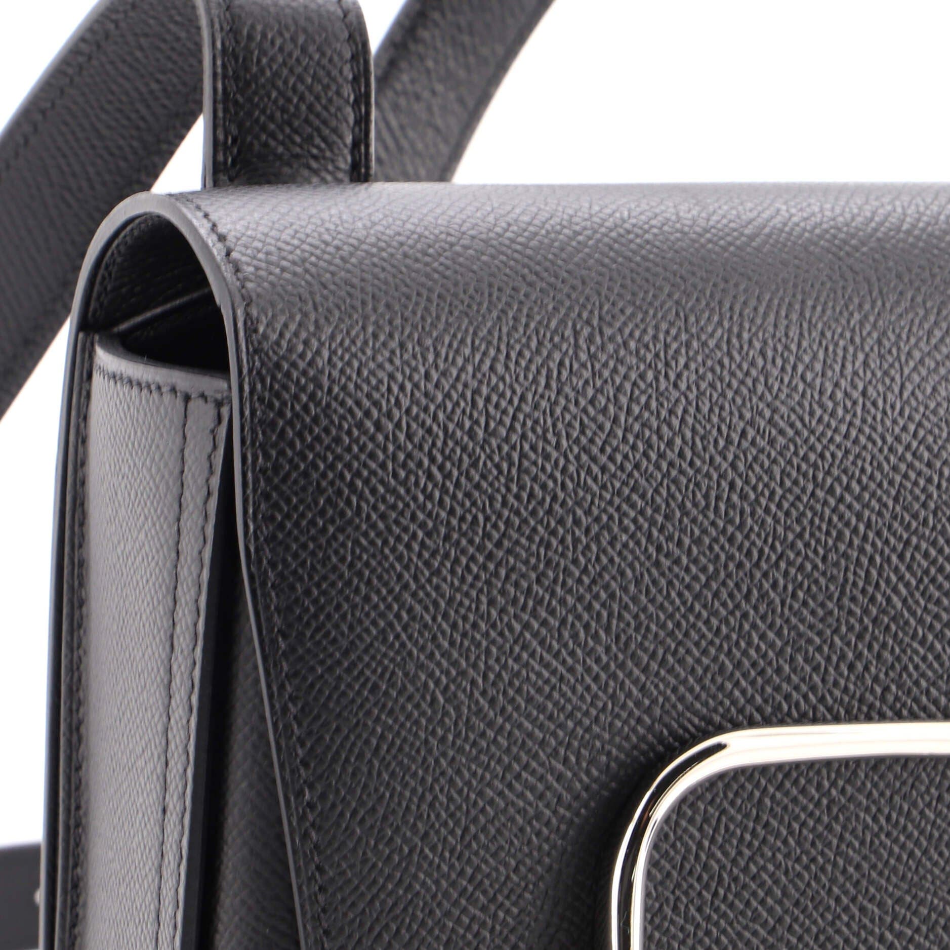 Della Cavalleria Shoulder Bag Epsom Mini, Alternate, color, Black