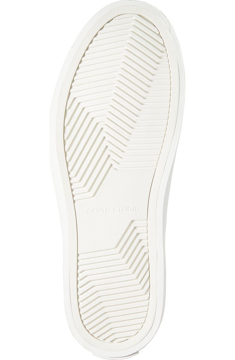 SANTO STUDIO Balboa Low Top Sneaker, Alternate, color, Black