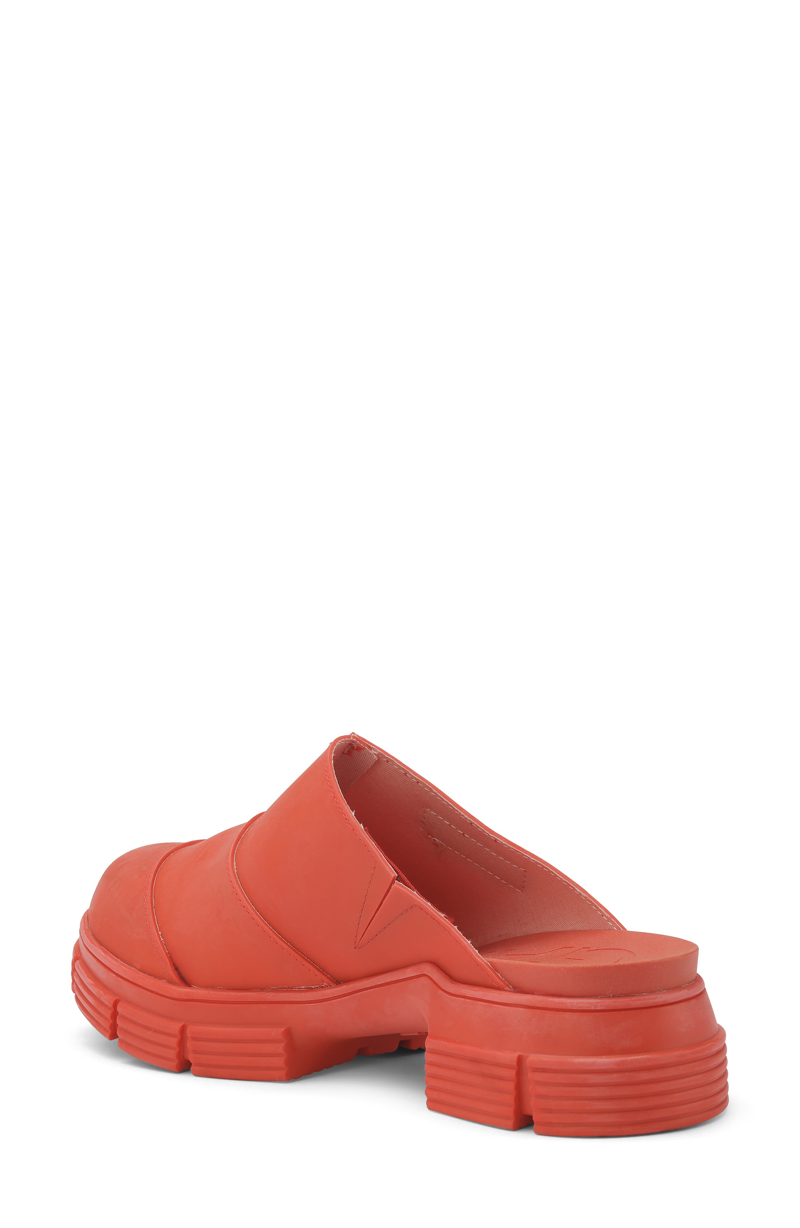 Recycled Rubber Blend City Mule, Alternate, color, ORANGEDOTCOM