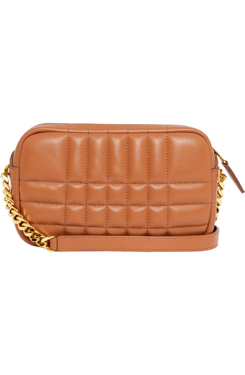 Burberry Mini Lola Check Quilted Leather Camera Crossbody Bag, Alternate, color,