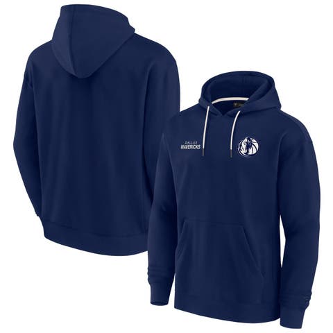 Unisex Fanatics Navy Dallas Mavericks Elements Super Soft Fleece Pullover Hoodie