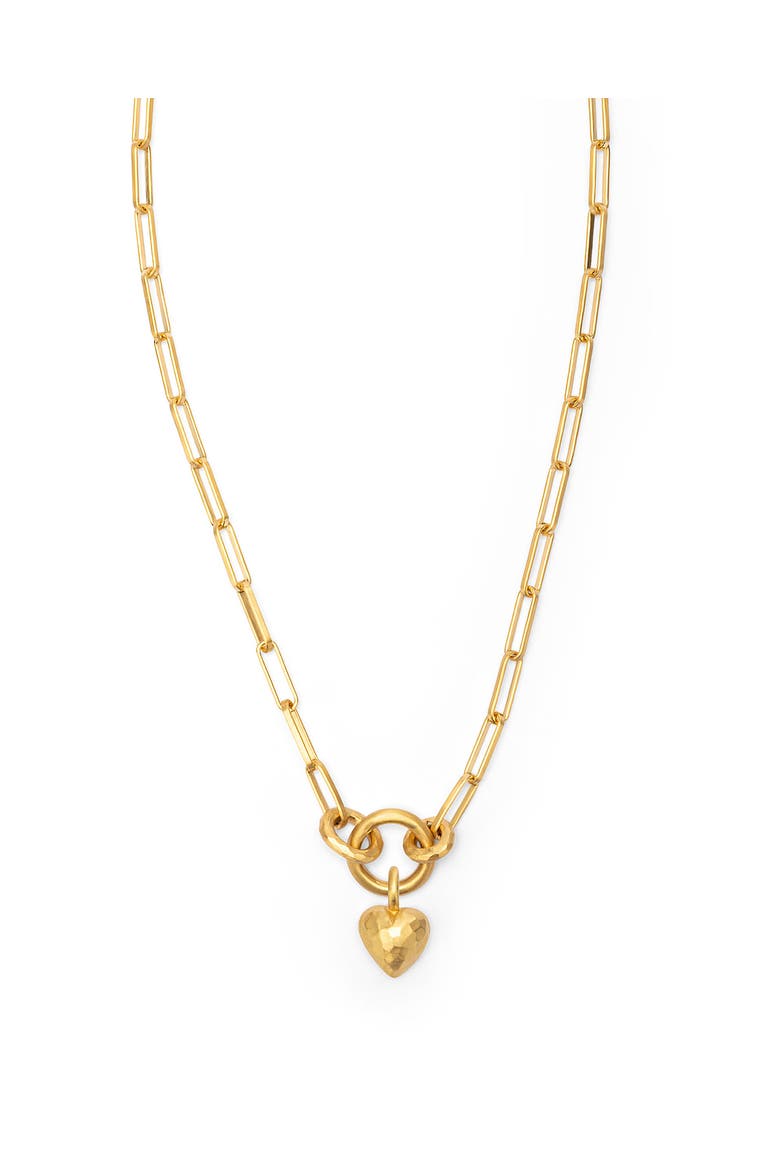 Voyage Necklace Clip Chain with Heart Charm, Main, color, Voyage