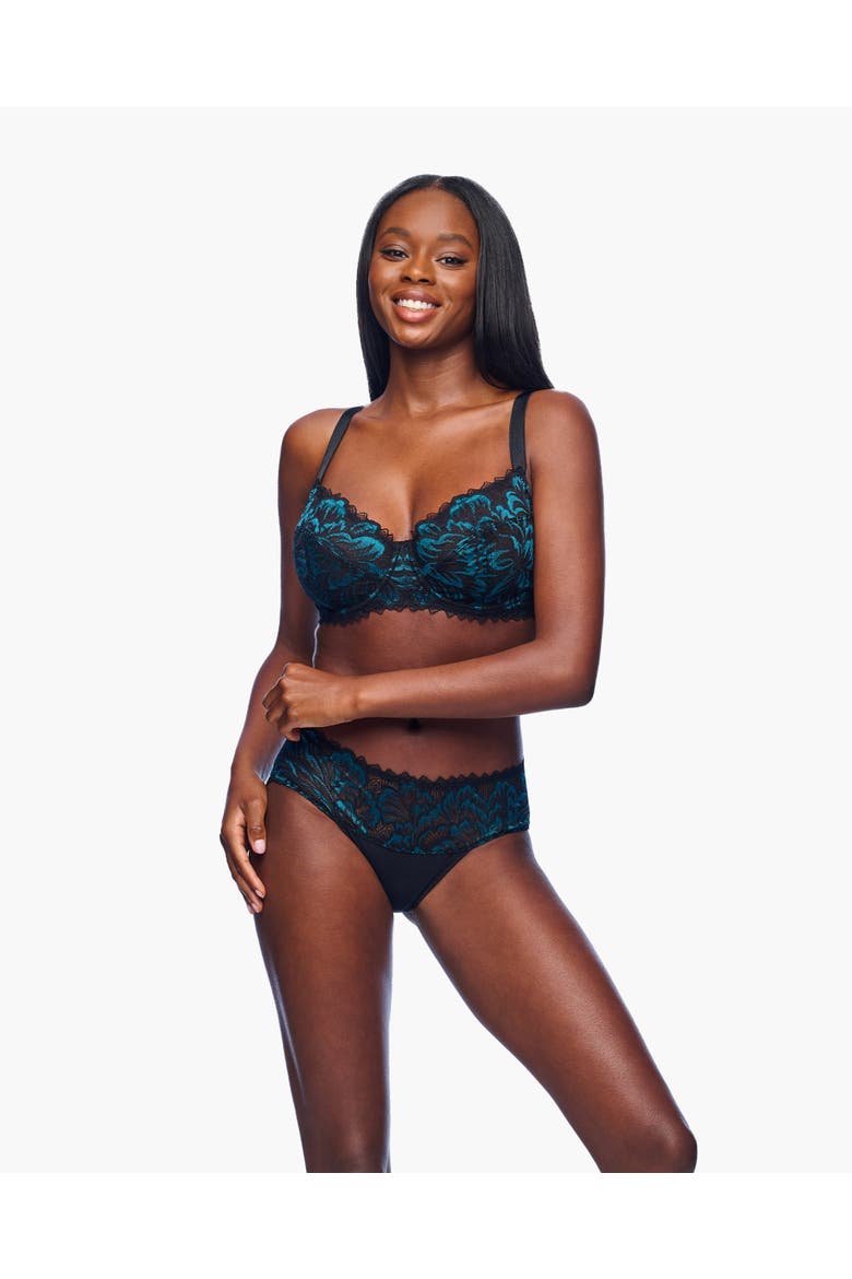 Encantata Full Cup Bra, Main, color, Black/Canale