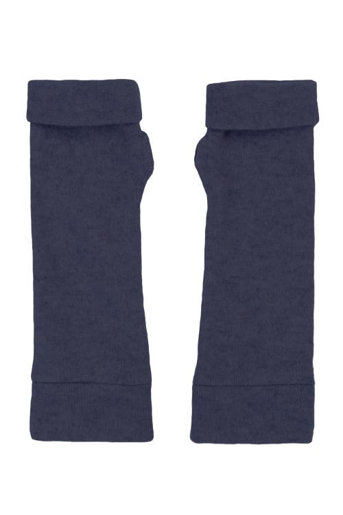 Celtic & Co. Cashmere Fingerless Gloves in Navy at Nordstrom