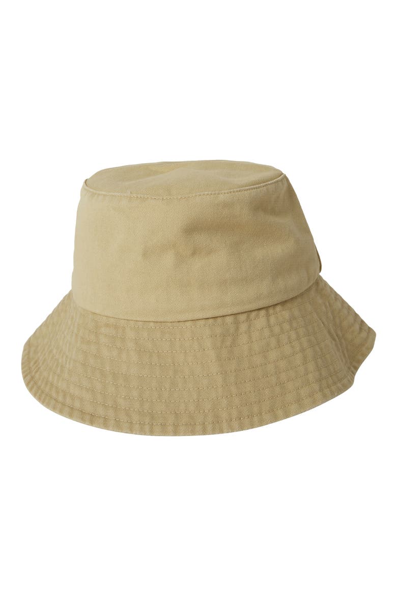 Still Single Canvas Bucket Hat, Alternate, color, CACTUS