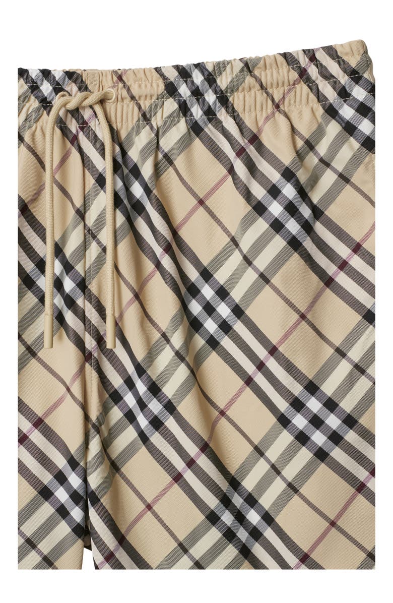 Burberry Check Swim Shorts, Alternate, color, 