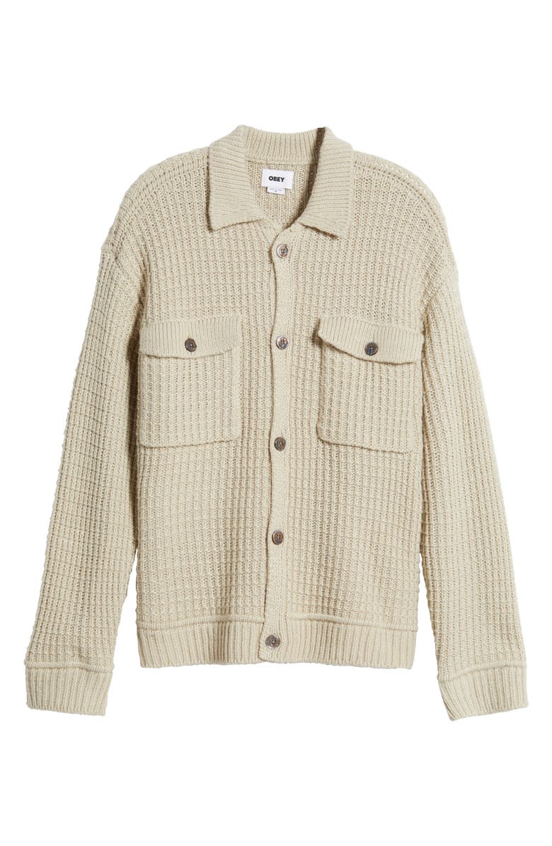 Obey JJ Sweater Jacket, Alternate, color, 