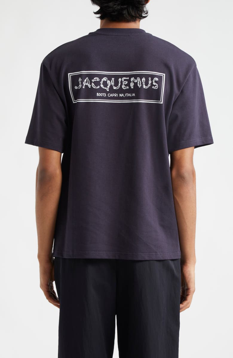 Jacquemus Le Embroidered T-Shirt, Alternate, color, 
