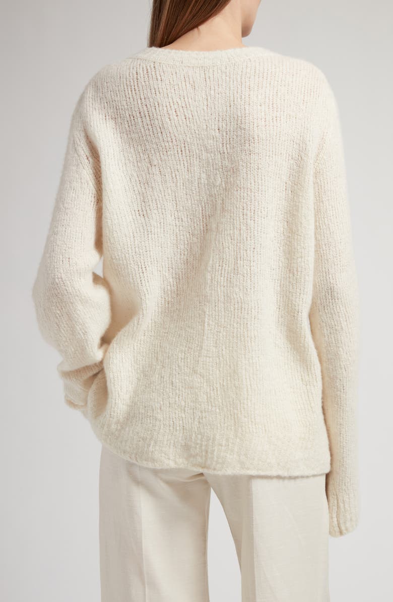 The Row Gersten Cashmere Crewneck Sweater, Alternate, color, 
