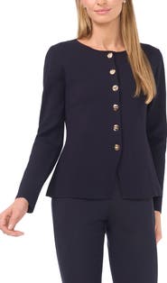 Ted Baker Collarless Cardigan