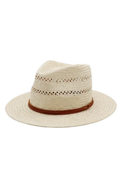 Packable Vented Fedora Hat