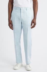 Nordstrom Henrik Trim Fit Italian Linen Suit Separate Pants