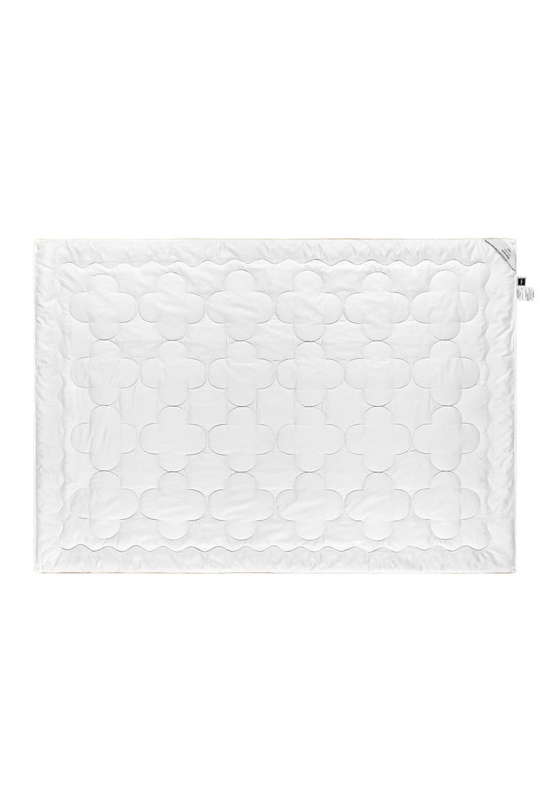 Maestro camel wool comforter, Alternate, color, White