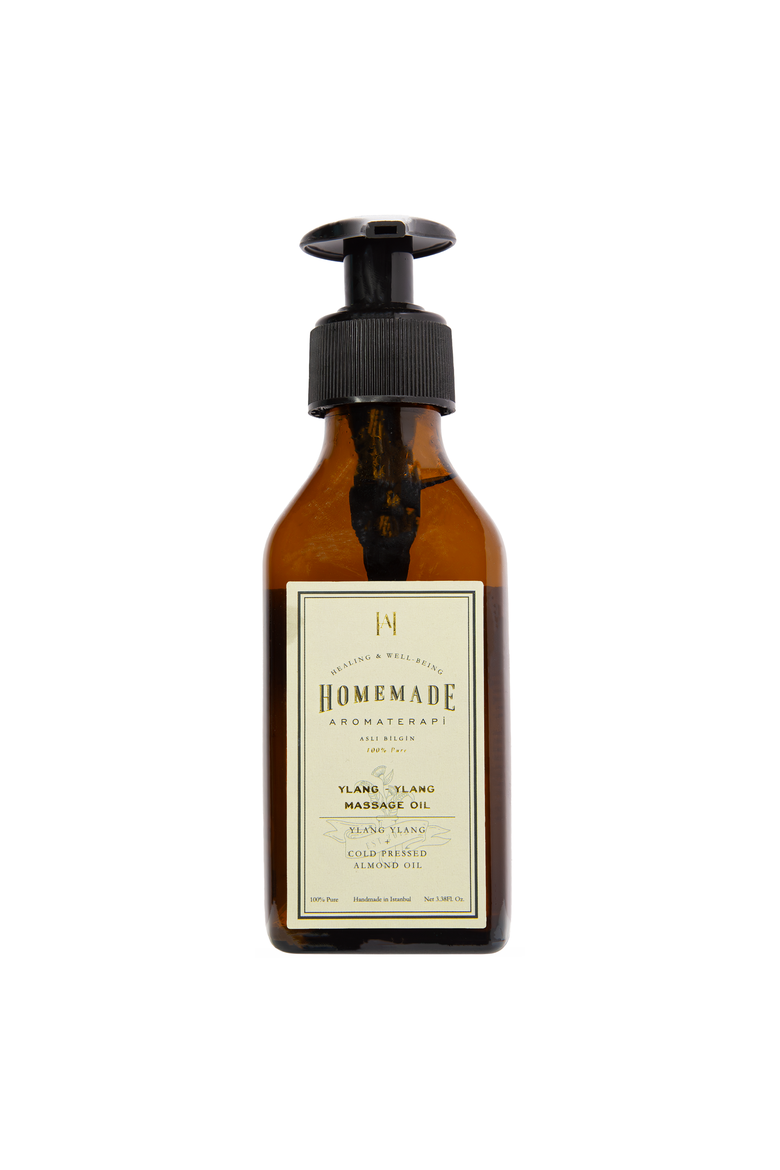 Sensual Floral Nourishing Ylang Ylang Massage Oil, Alternate, color, Golden