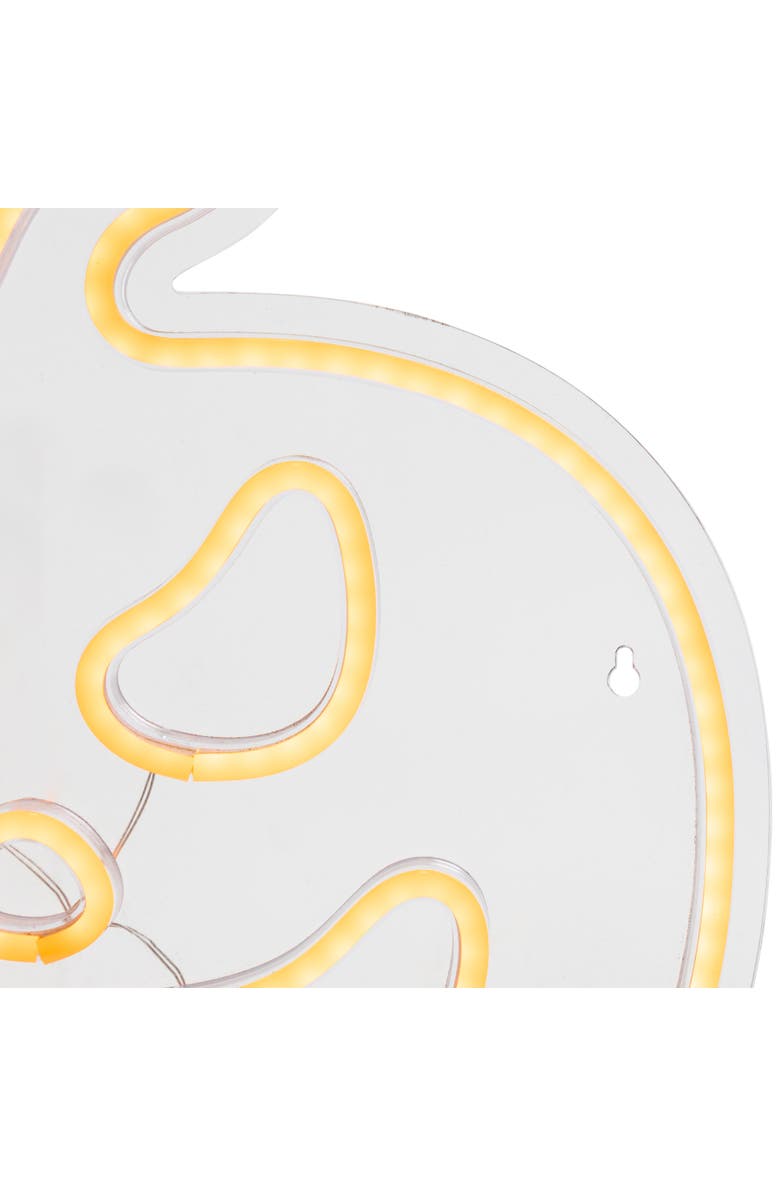 Northlight LED Jack-O-Lantern Neon Lighted Halloween Wall or Window Decoration - 15" - Orange, Alternate, color,