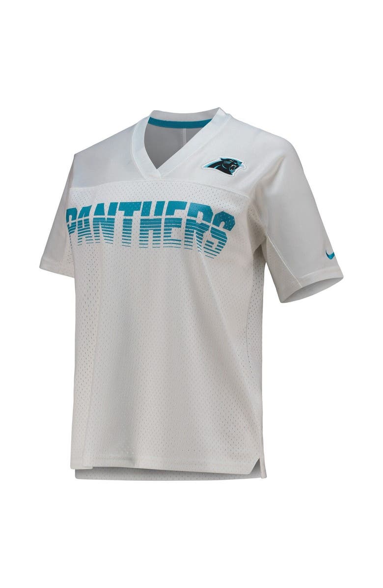 Nike Women's Nike White Carolina Panthers Fan Replica Jersey, Alternate, color, White