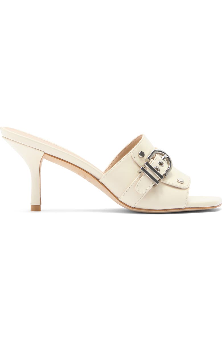 Stuart Weitzman Maverick Slide Sandal, Alternate, color, Chalk
