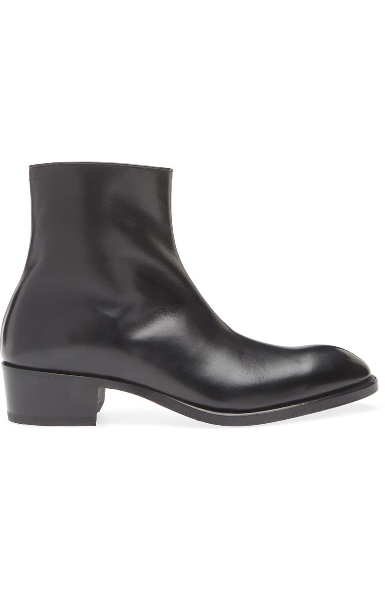 TOM FORD Vincent Leather Boot, Alternate, color, Black